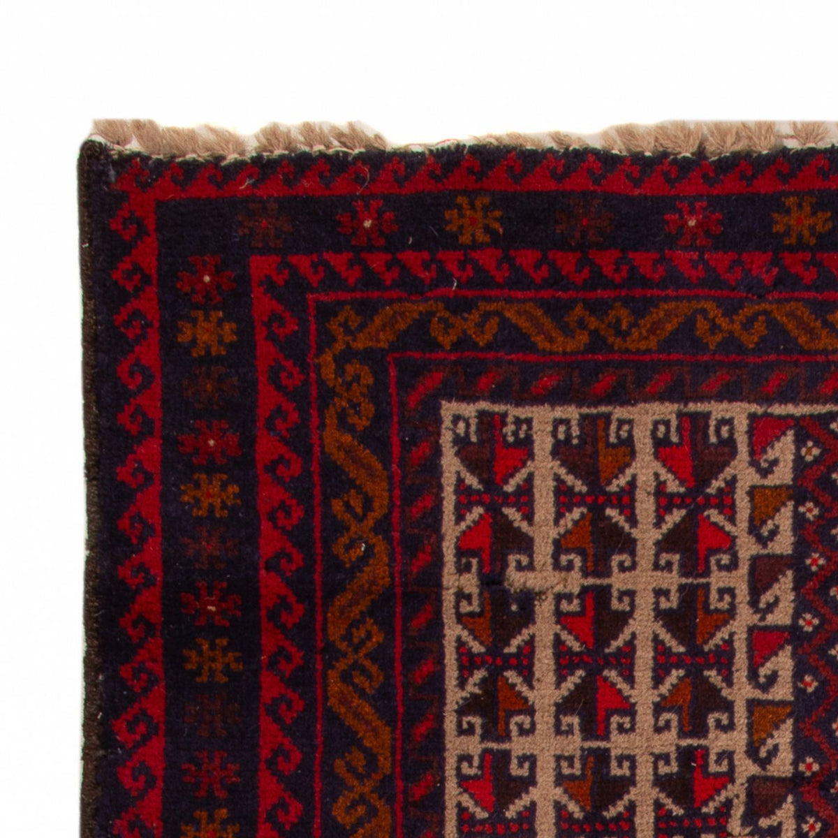 Belutsch Teppich - 130 x 83 cm - beige