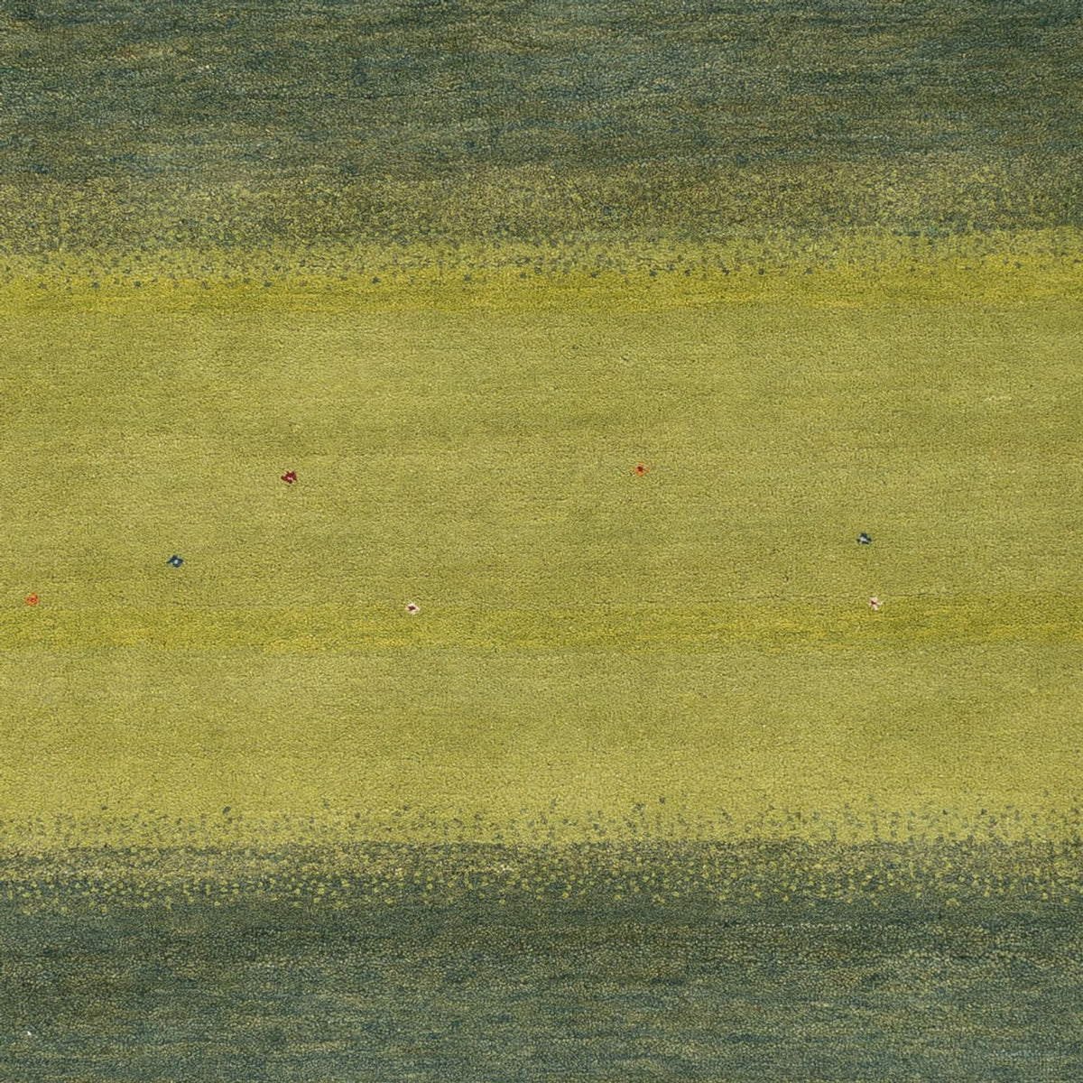 Gabbeh Teppich - Loribaft Indus - 240 x 170 cm - grün