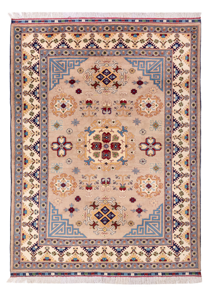 Afghan Teppich - 200 x 150 cm - beige