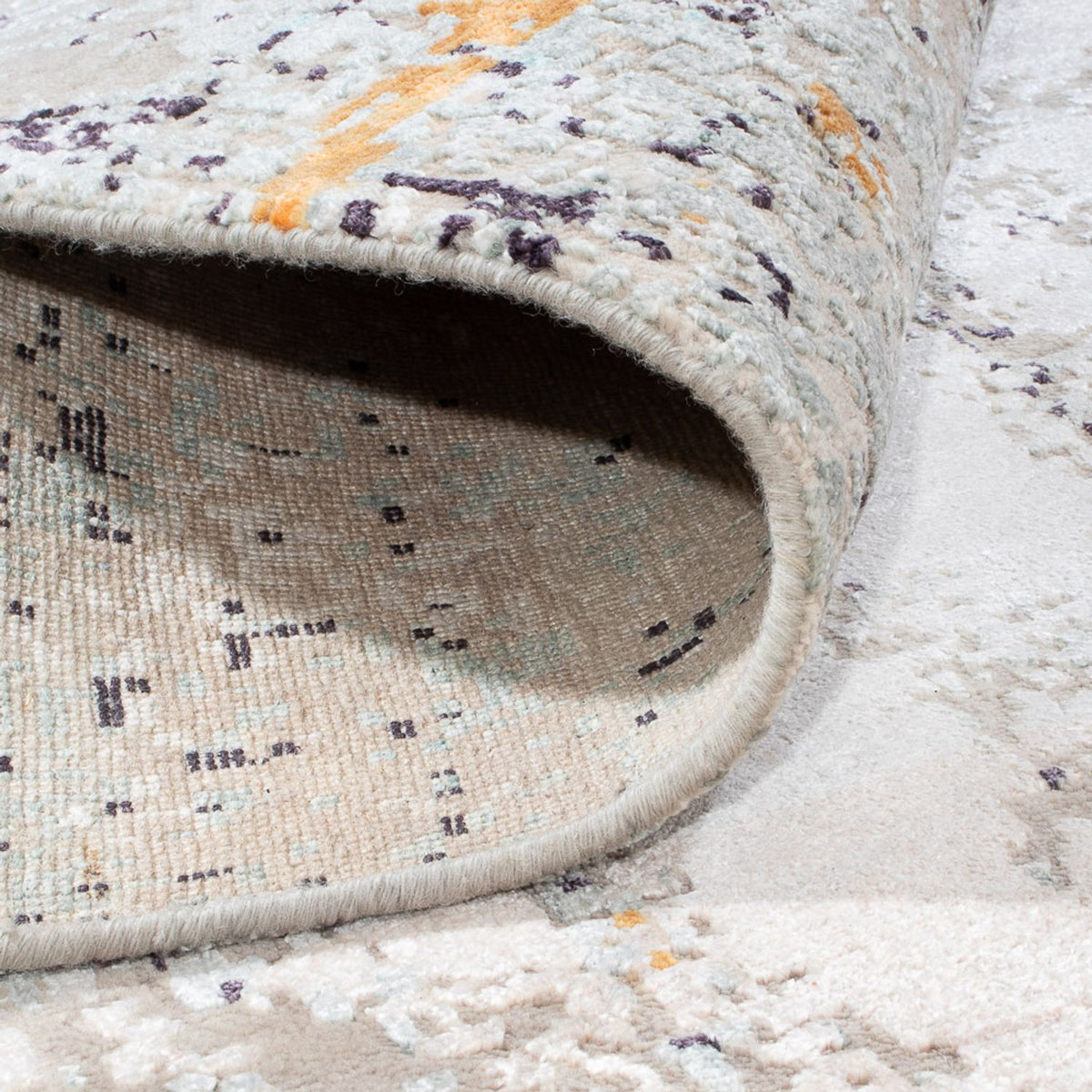 Designer Teppich - 361 x 248 cm - beige