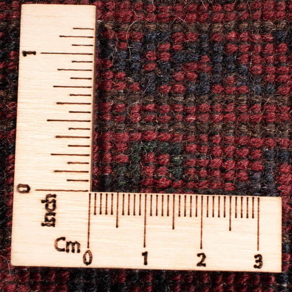 Afghan Teppich - Buchara - 280 x 188 cm - dunkelrot