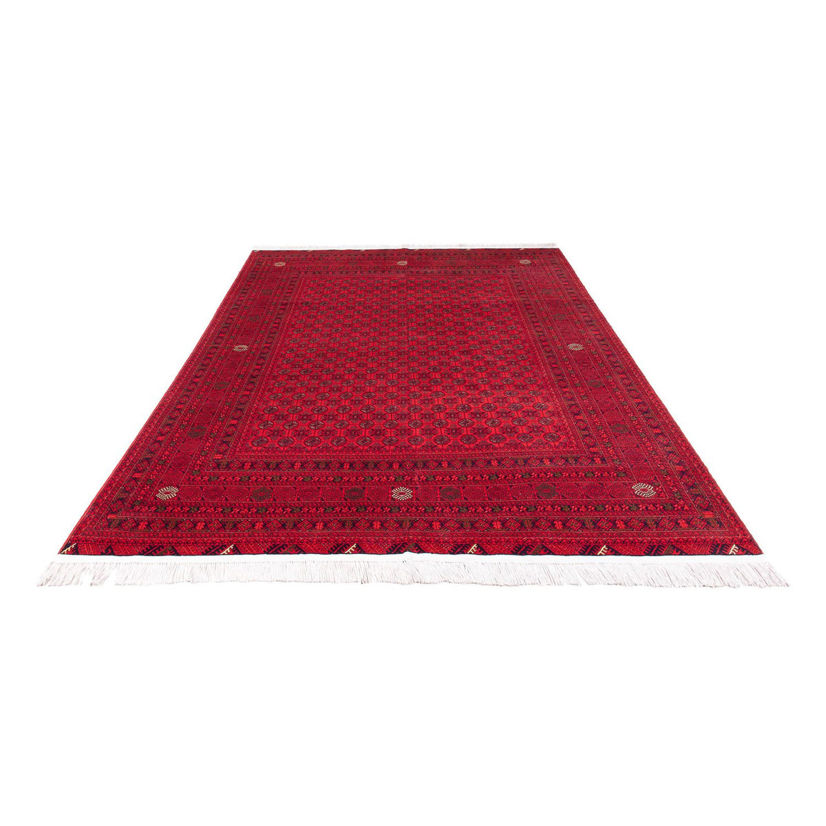 Afghan Teppich - 295 x 194 cm - rot