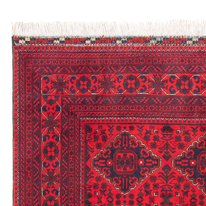 Afghan Teppich - 285 x 198 cm - rot