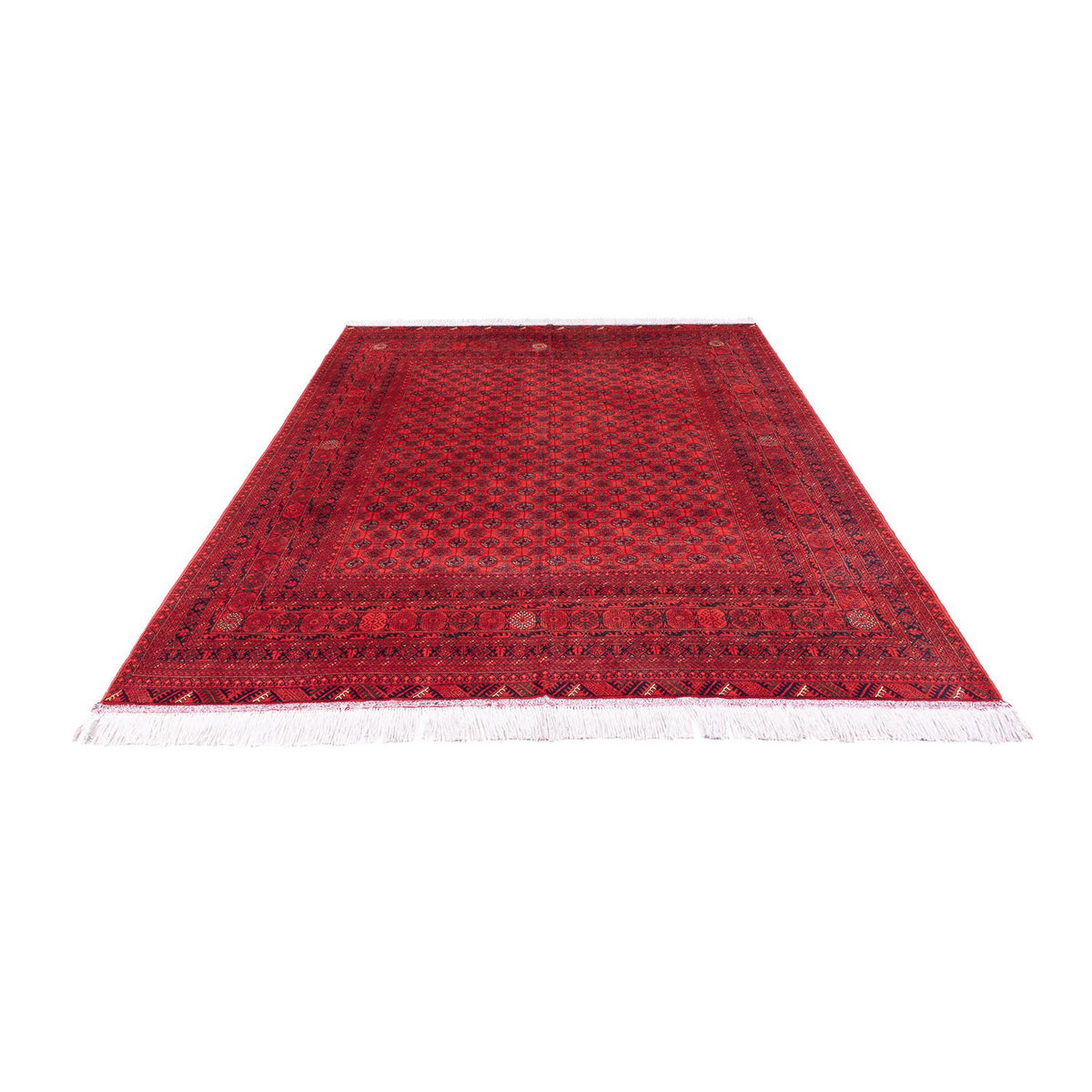 Afghan Teppich - 285 x 198 cm - rot