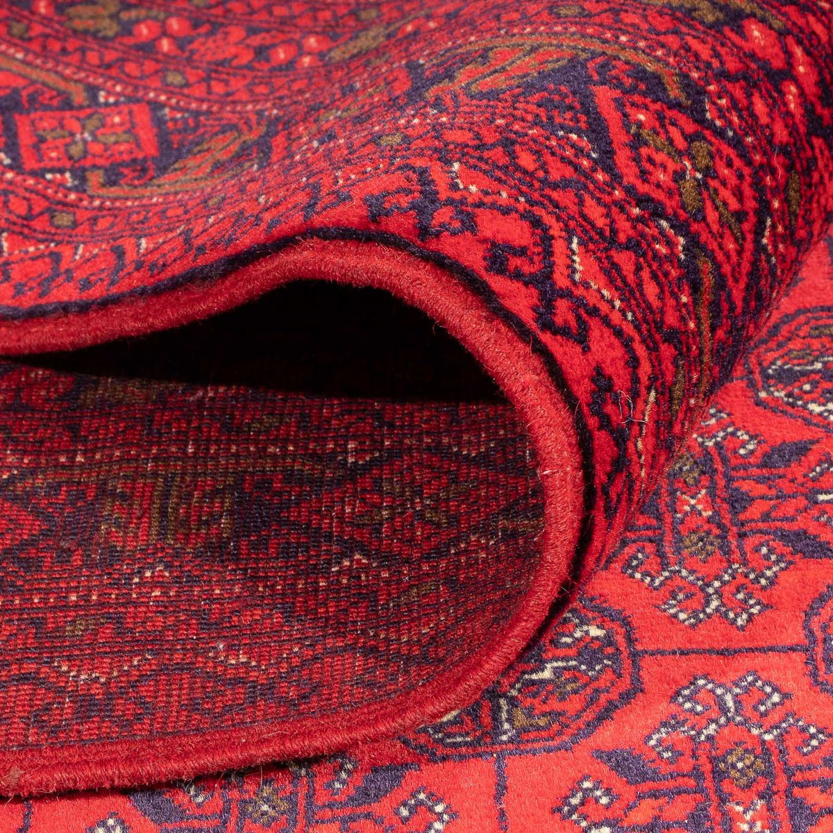Afghan Teppich - 289 x 200 cm - rot
