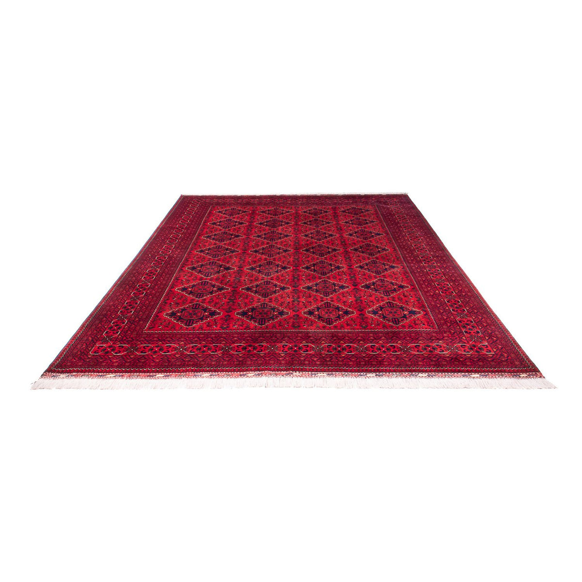 Afghan Teppich - 345 x 244 cm - rot