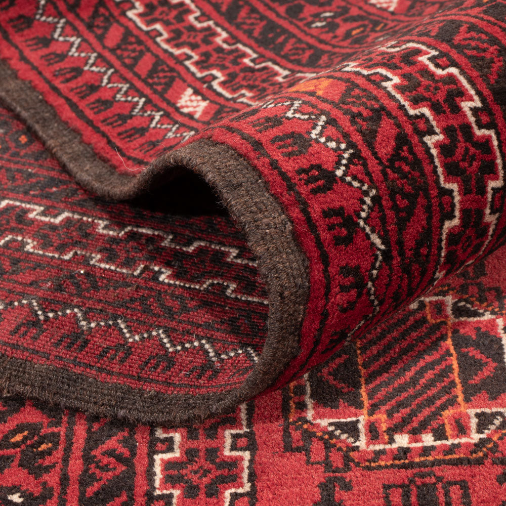 Afghan Teppich - Buchara - 274 x 198 cm - rot