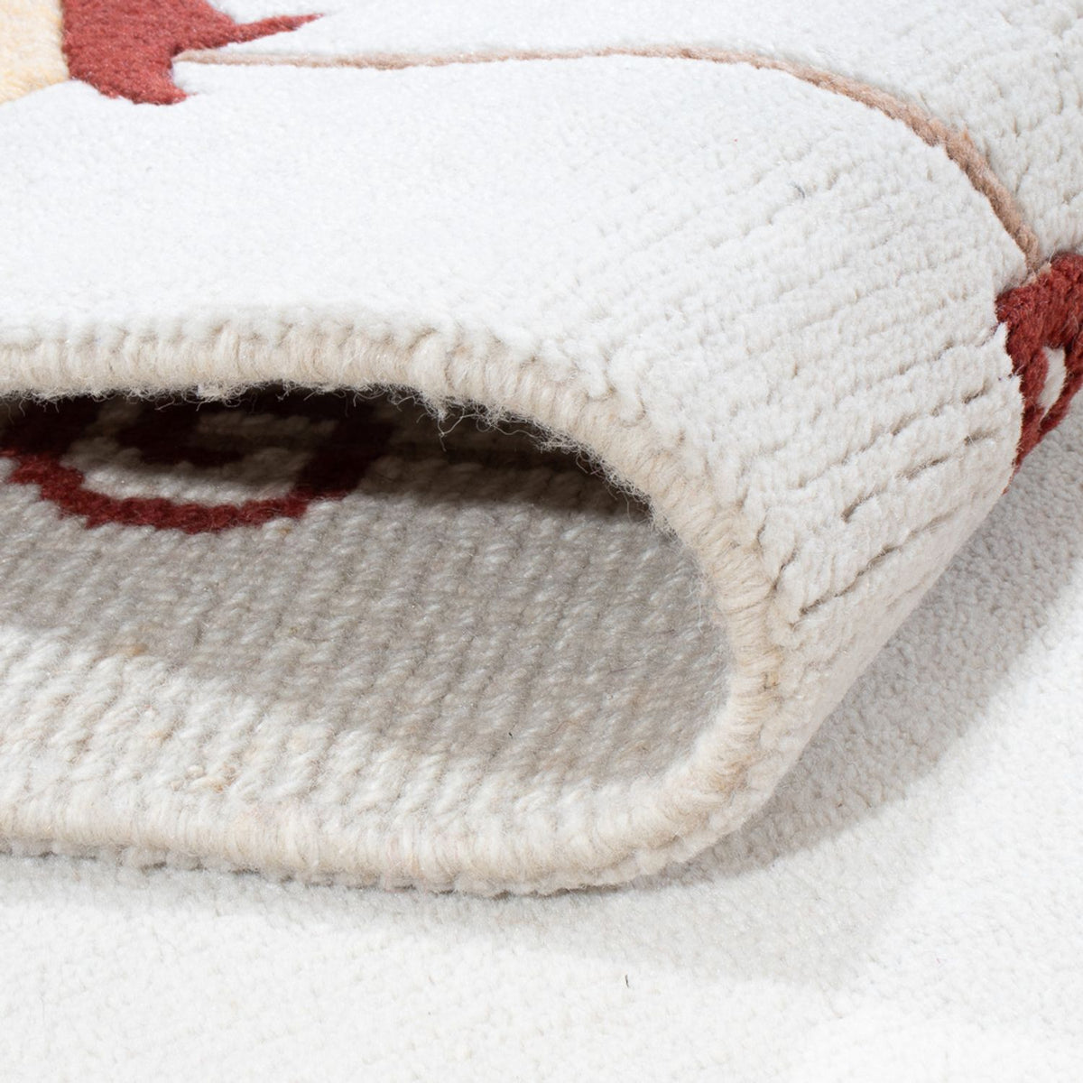 Nepal Teppich - 180 x 120 cm - hellbeige