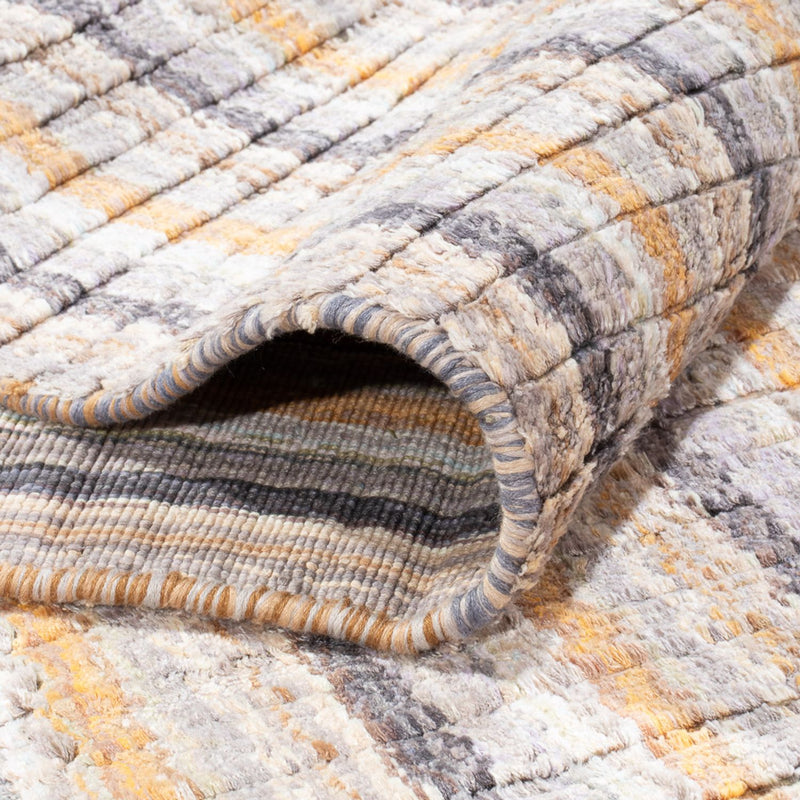 Viskose Teppich - 184 x 121 cm - beige