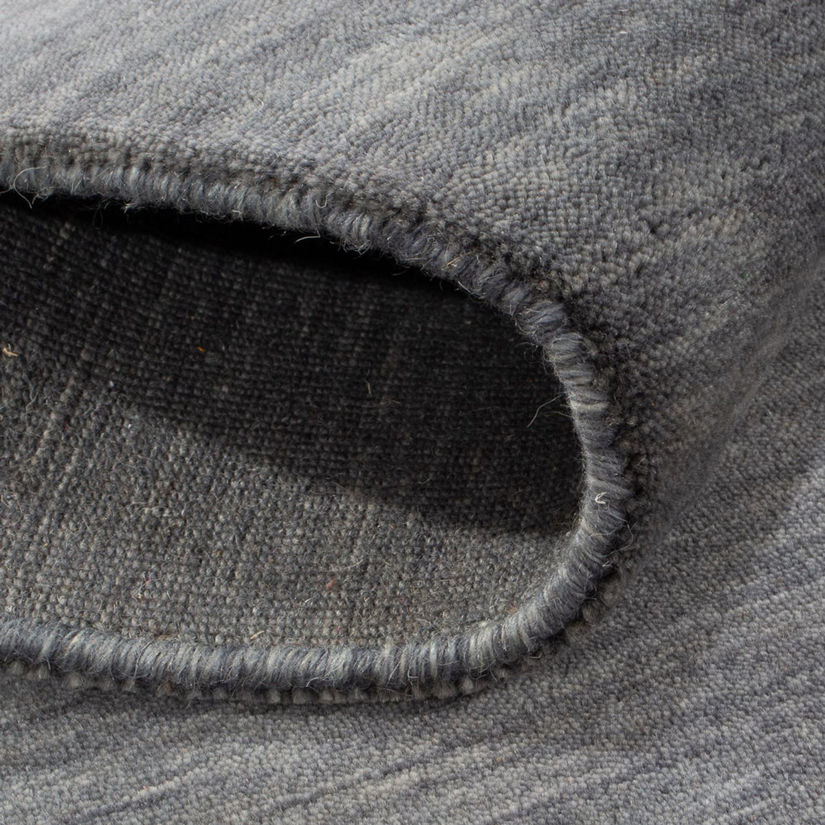 Gabbeh Teppich - Loribaft Softy - 160 x 90 cm - grau