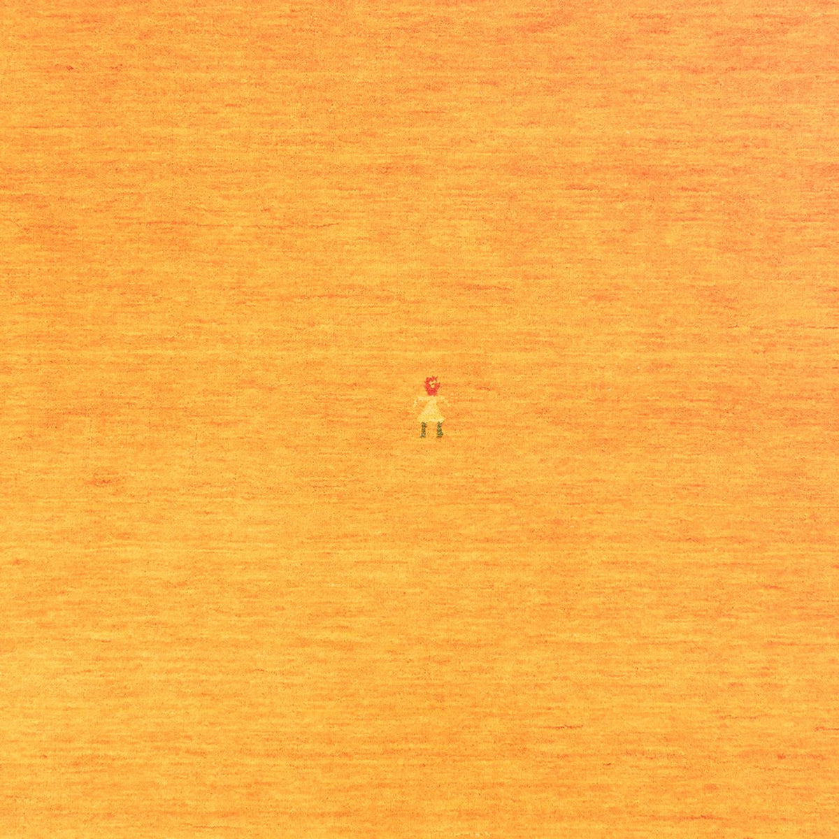 Gabbeh Teppich - Softy quadratisch - 250 x 250 cm - gold