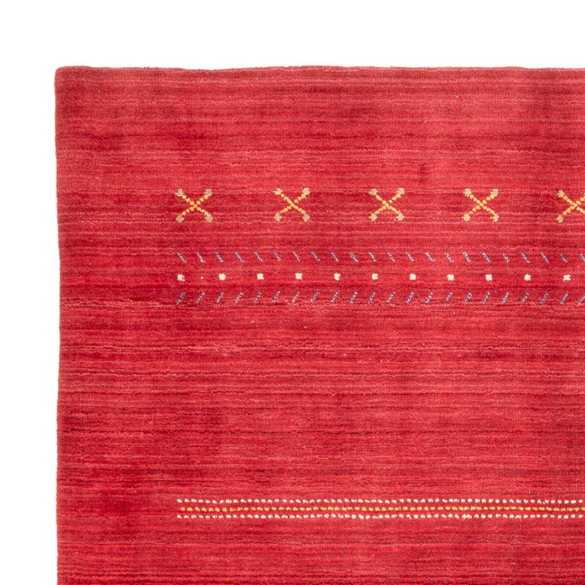 Gabbeh Teppich - Loribaft Softy - 240 x 170 cm - rot