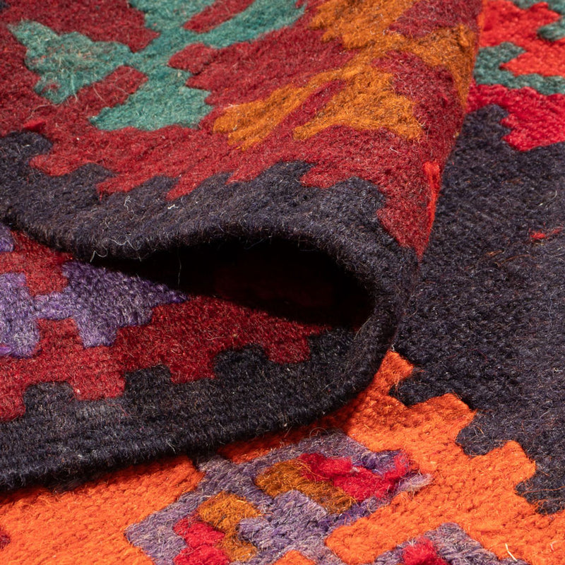 Läufer Kelim - Old - 385 x 145 cm - mehrfarbig