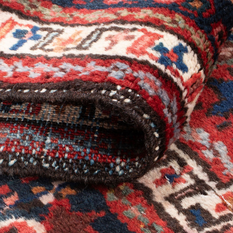 Perserteppich - Nomadic - 130 x 108 cm - hellrot