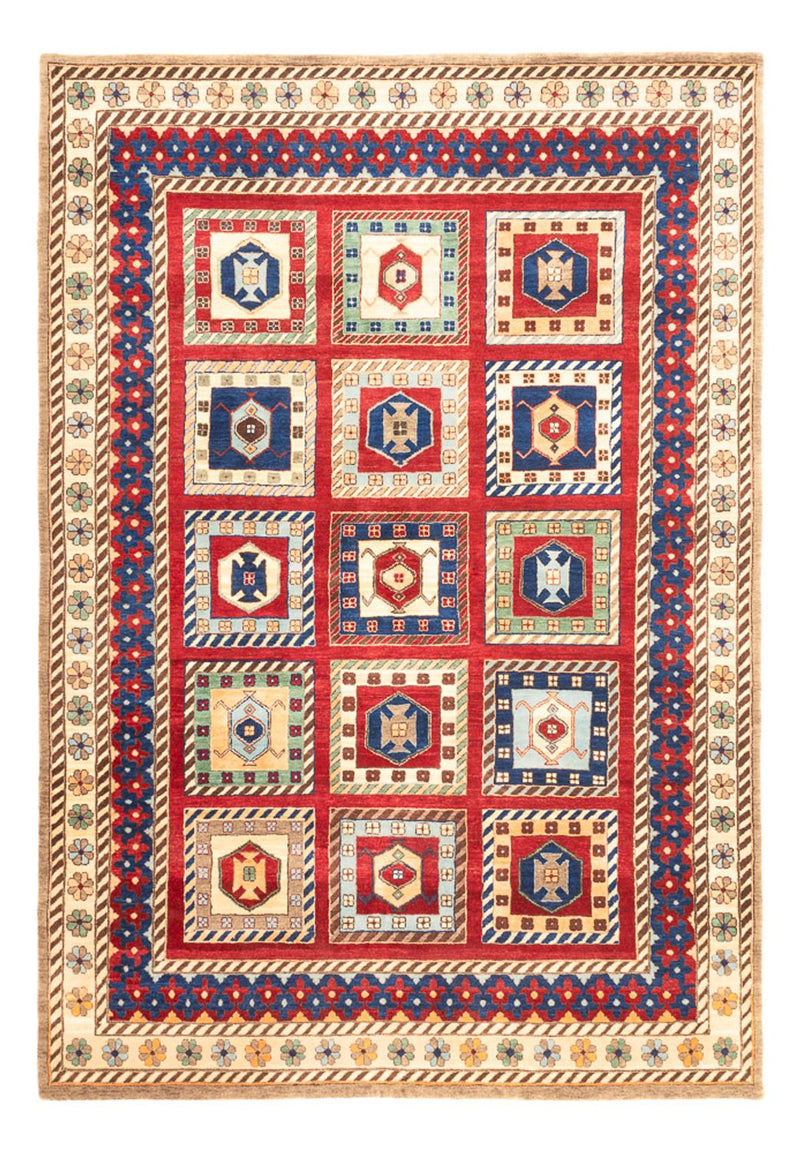 Gabbeh Teppich - Loribaft Indus - 241 x 168 cm - mehrfarbig
