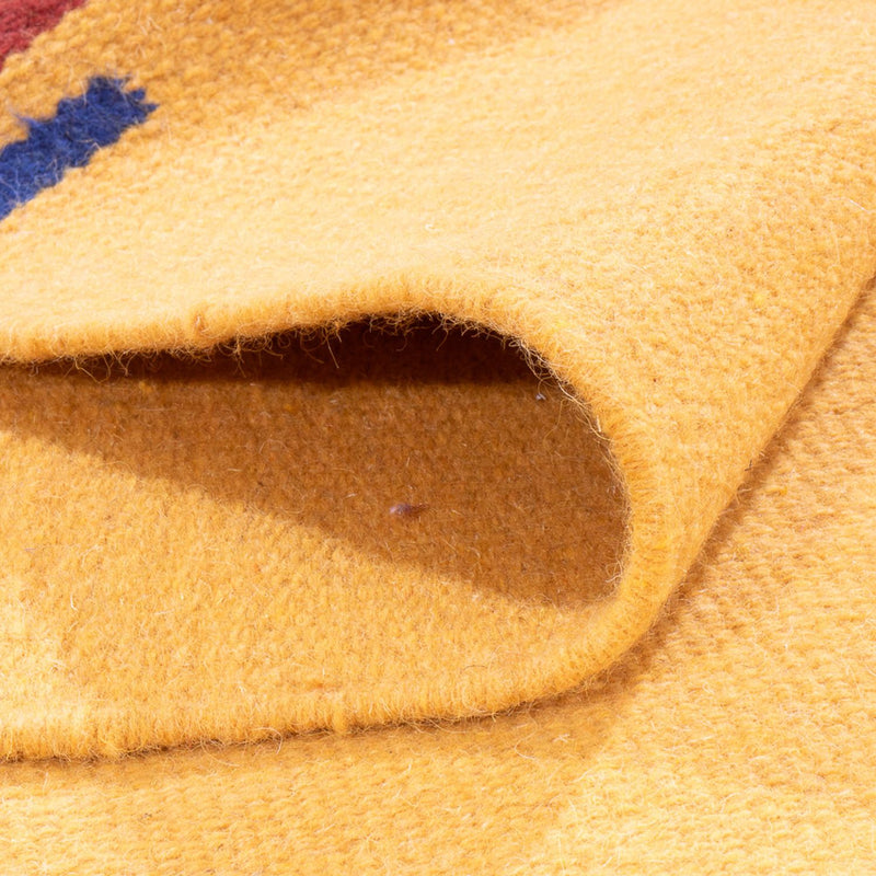 Kelim Teppich - Trendy - 180 x 120 cm - gelb