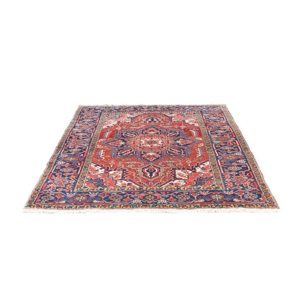 Perserteppich - Nomadic - 185 x 140 cm - rot