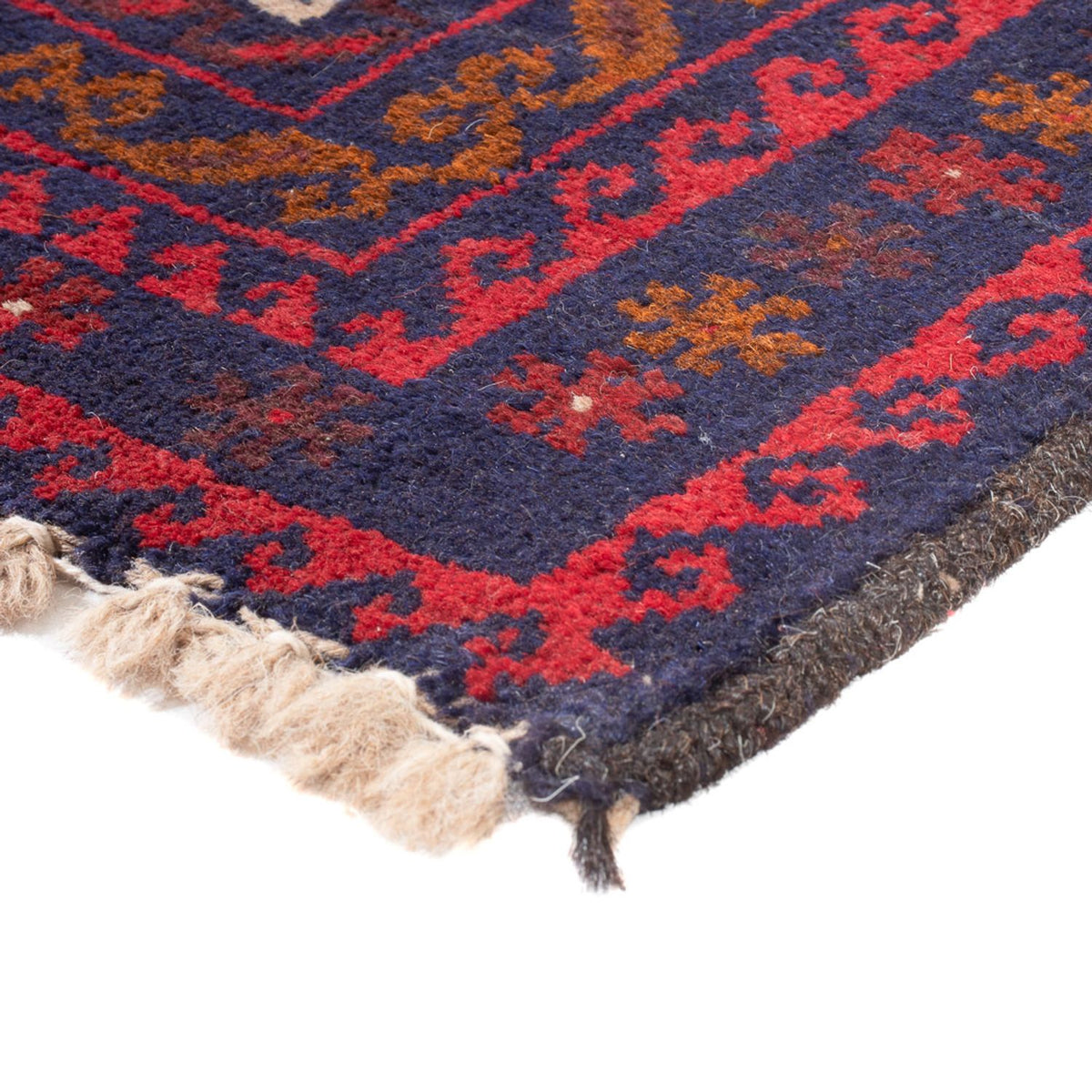 Belutsch Teppich - 128 x 82 cm - mehrfarbig