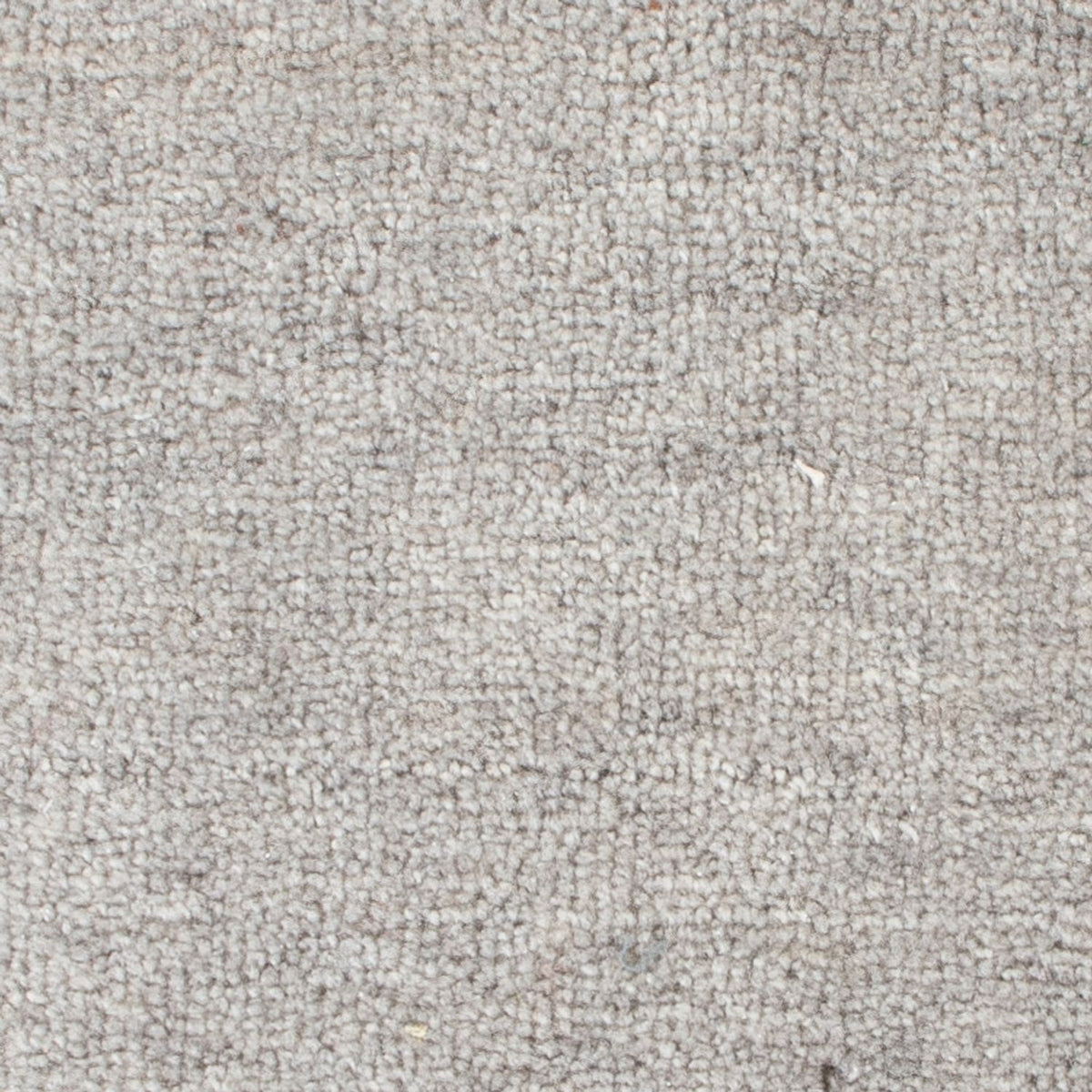Wollteppich quadratisch  - 33 x 30 cm - grau