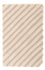 Wollteppich - 91 x 61 cm - beige