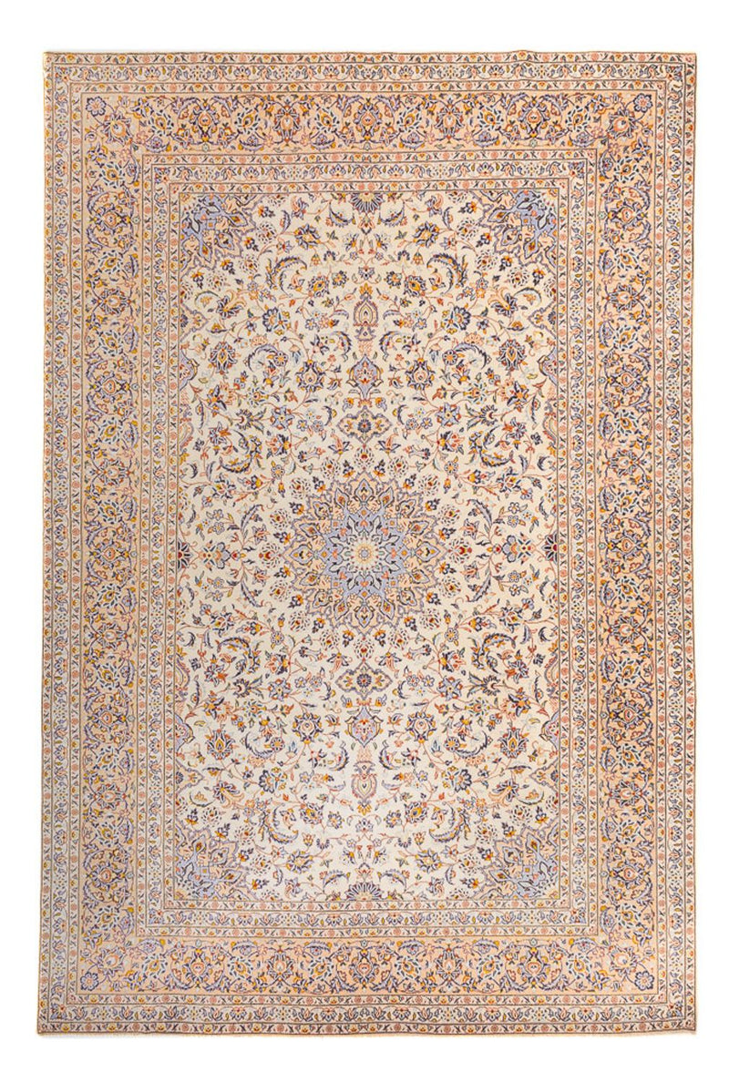 Perserteppich - Keshan quadratisch  - 415 x 395 cm - sand