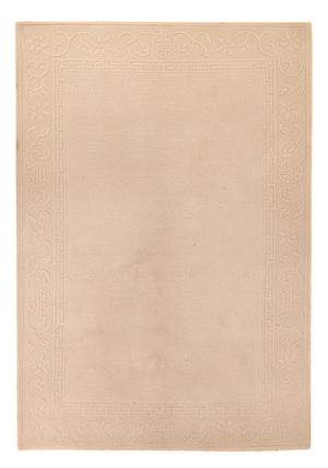 Wollteppich - 201 x 144 cm - beige