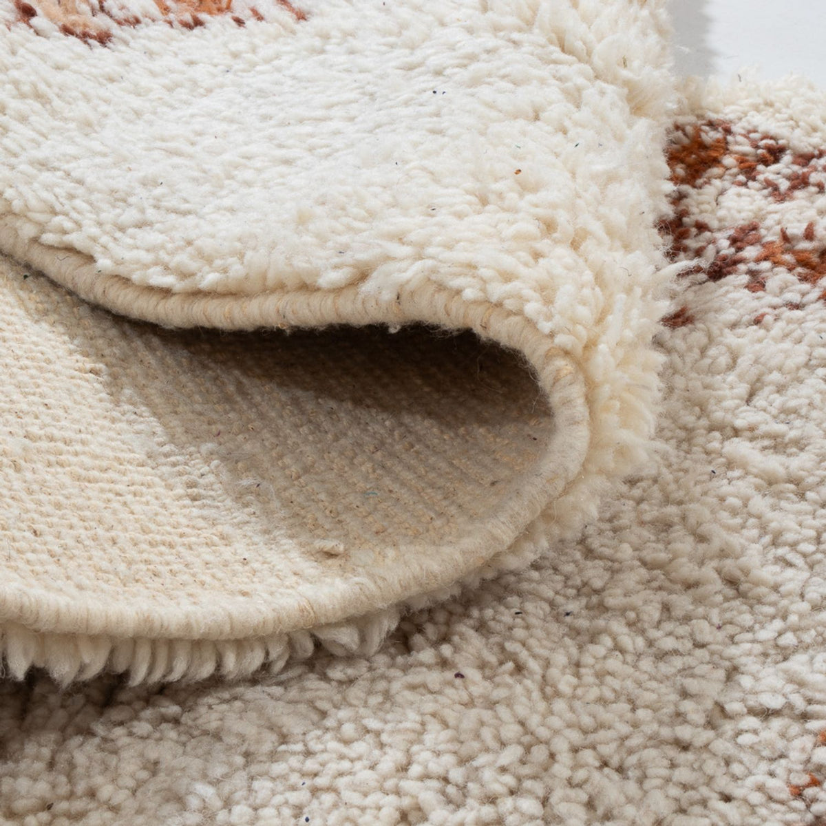 Berber Teppich - 143 x 75 cm - beige