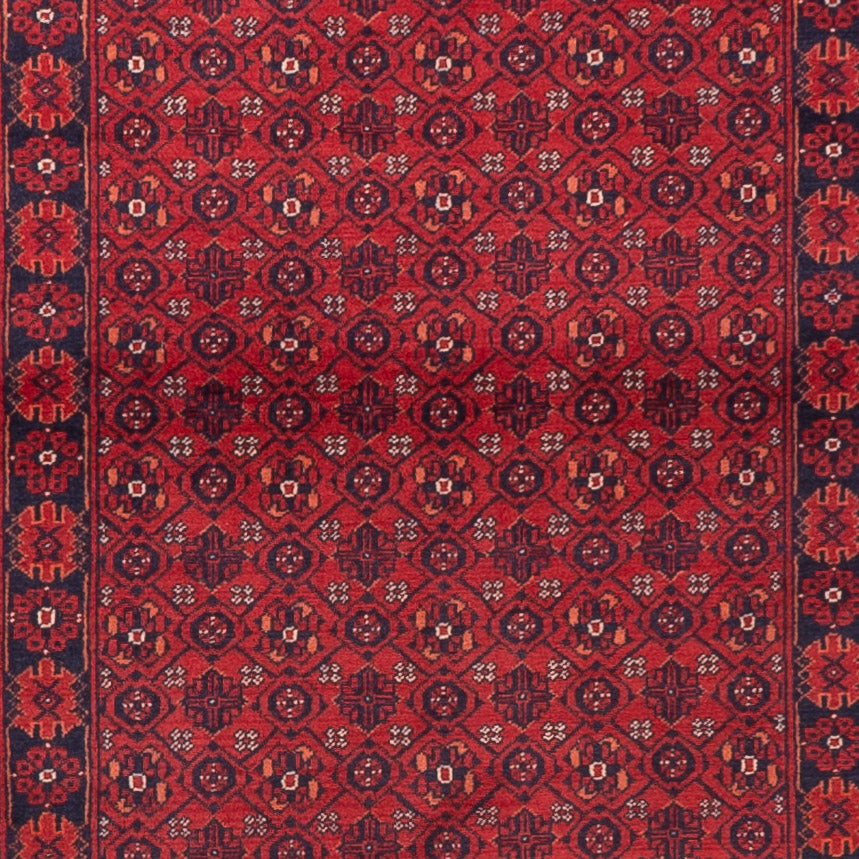 Läufer Afghan - Buchara - 332 x 76 cm - rot