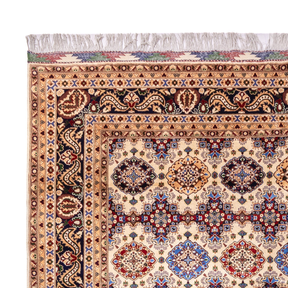 Afghan Teppich - 406 x 295 cm - hellbeige