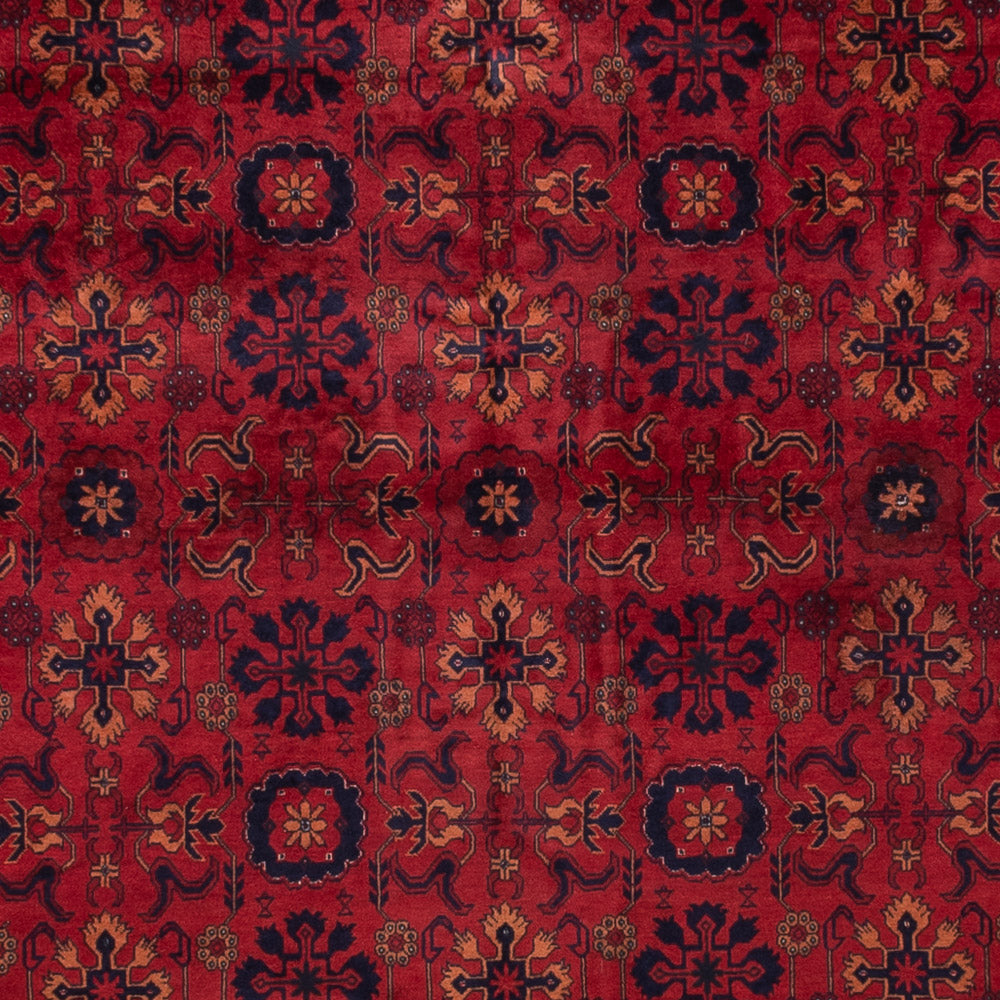 Afghan Teppich - 350 x 256 cm - rot