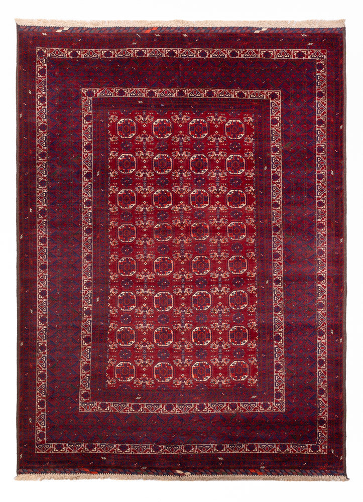 Afghan Teppich - Buchara - 283 x 198 cm - dunkelgrau