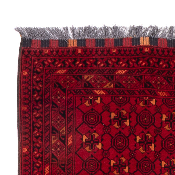 Läufer Afghan - 277 x 89 cm - rot