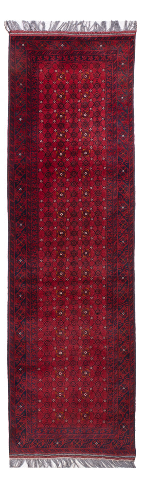 Läufer Afghan - Buchara - 285 x 78 cm - rot