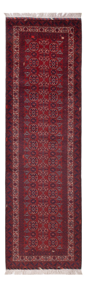 Läufer Afghan - Buchara - 285 x 82 cm - rot