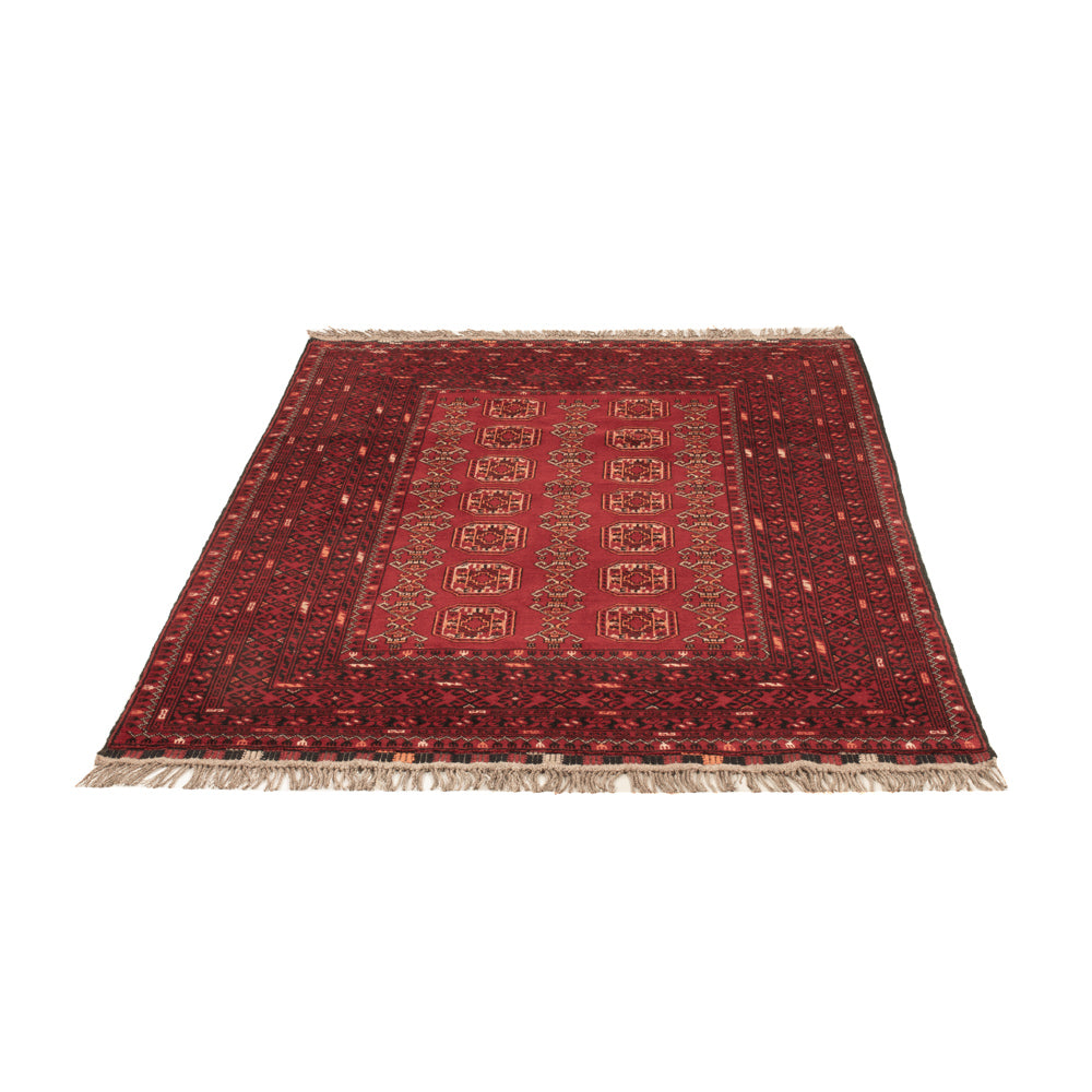 Afghan Teppich - Buchara - 147 x 104 cm - rot