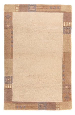 Nepal Teppich - 160 x 90 cm - beige