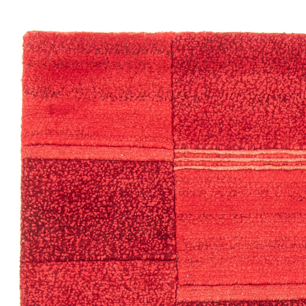 Nepal Teppich - 140 x 72 cm - rot