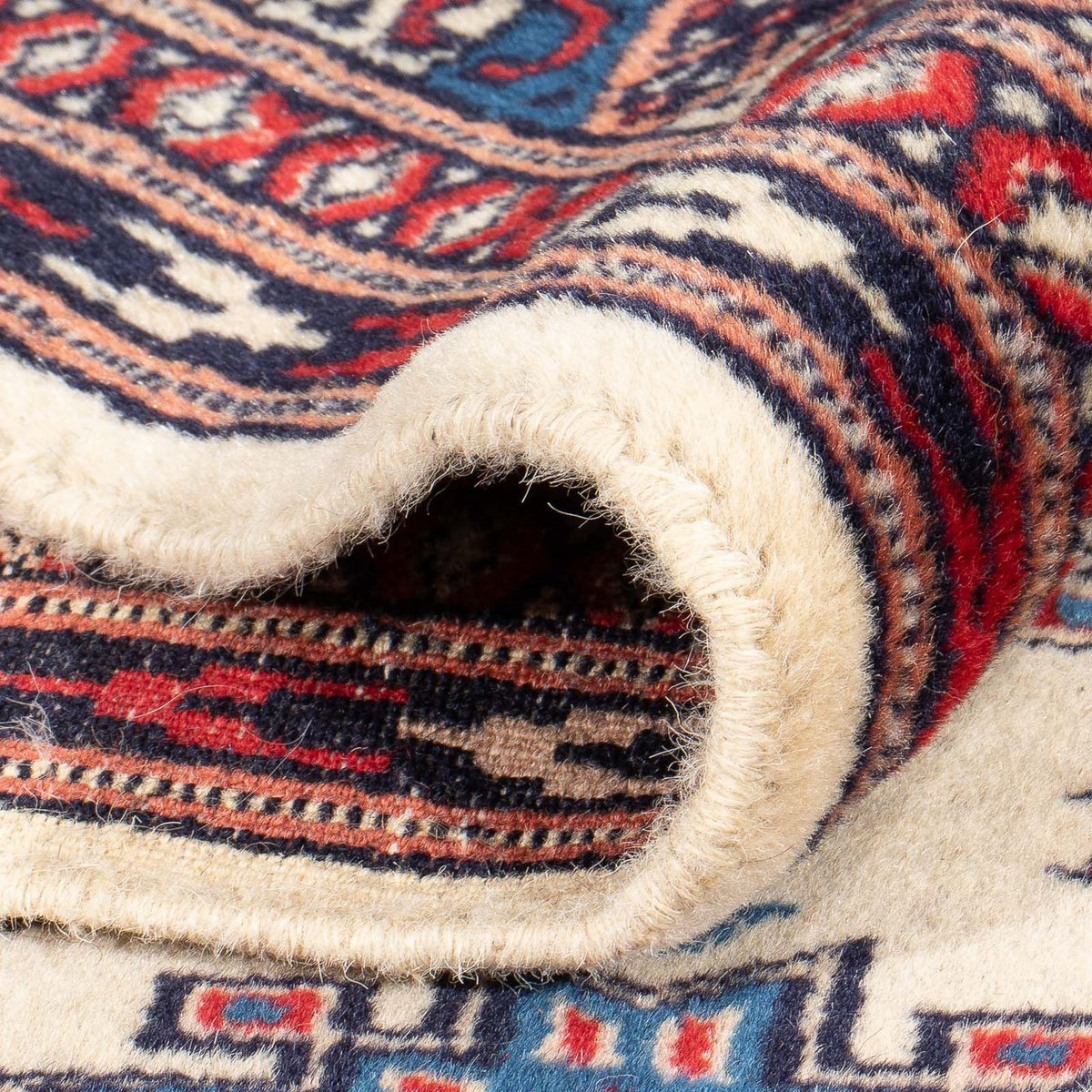 Turkaman Teppich - 155 x 90 cm - beige