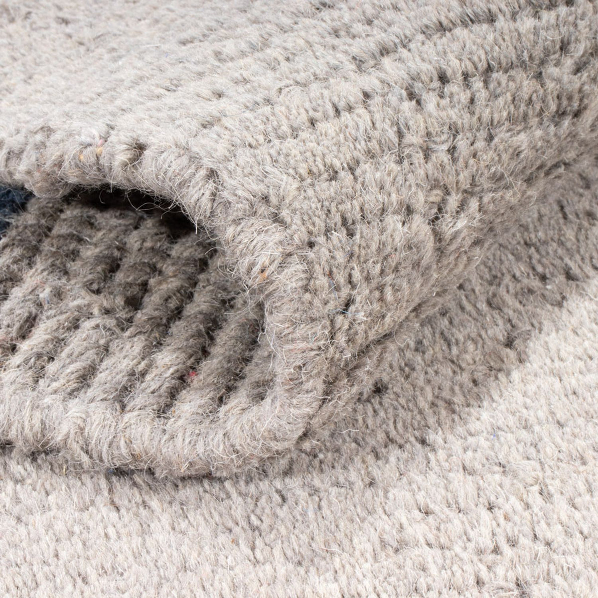 Nepal Teppich - 140 x 70 cm - grau