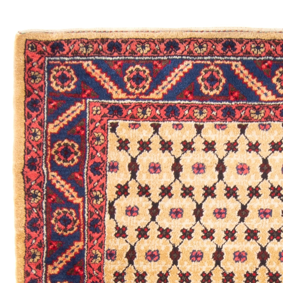 Perserteppich - Nomadic quadratisch - 147 x 131 cm - beige