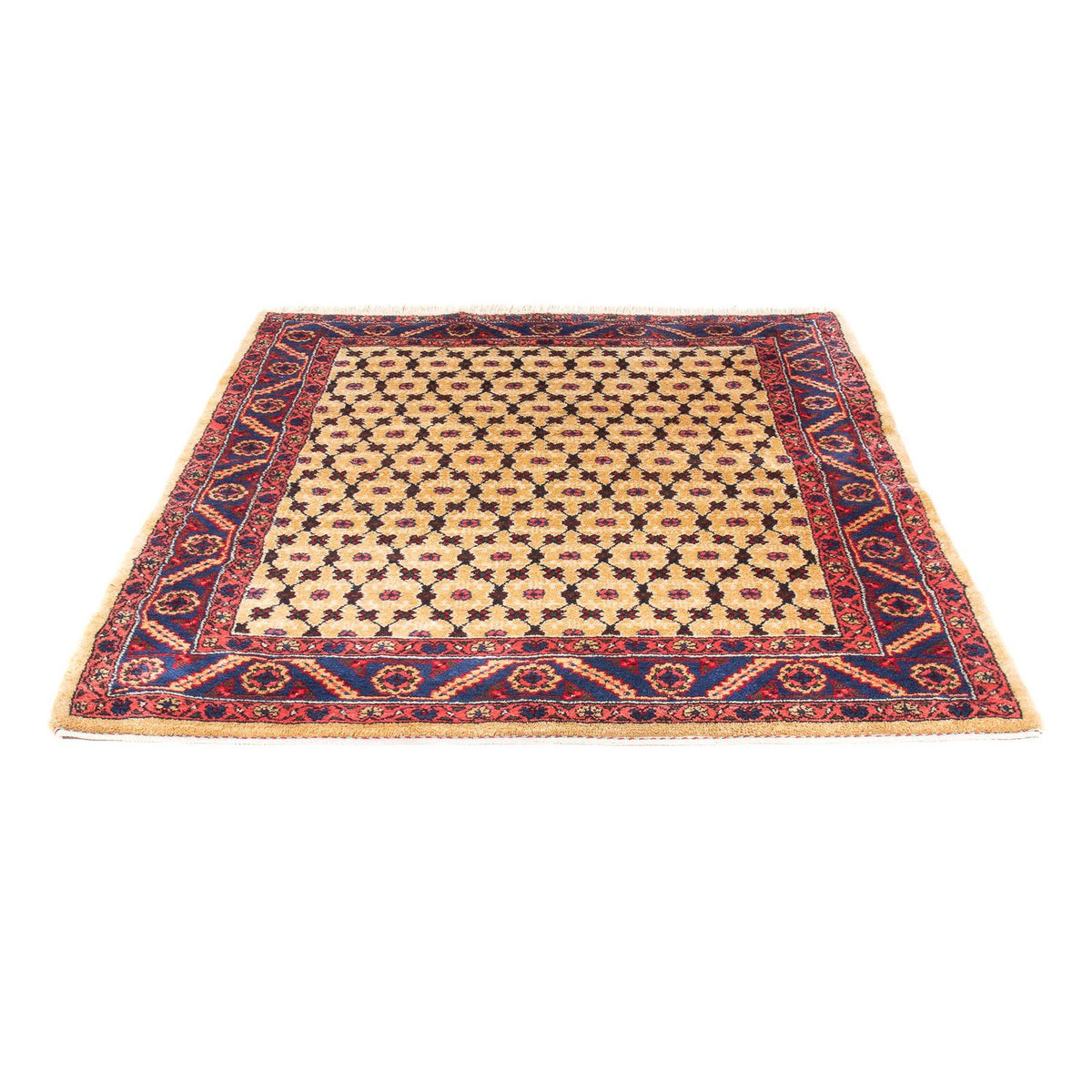 Perserteppich - Nomadic quadratisch - 147 x 131 cm - beige