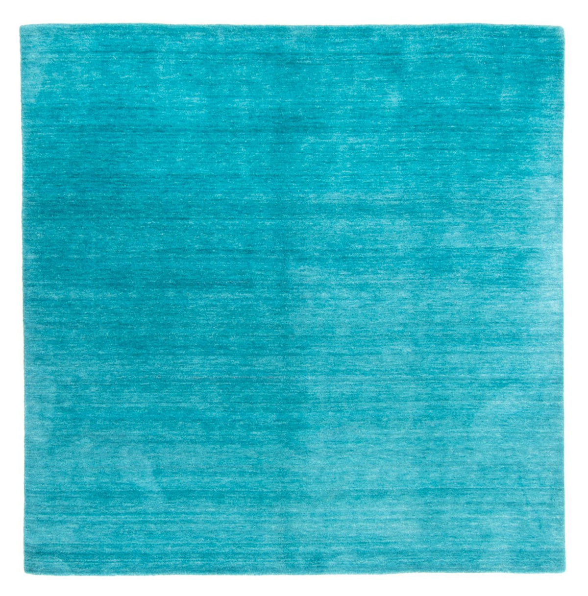 Gabbeh Teppich - Softy quadratisch - 200 x 200 cm - türkis