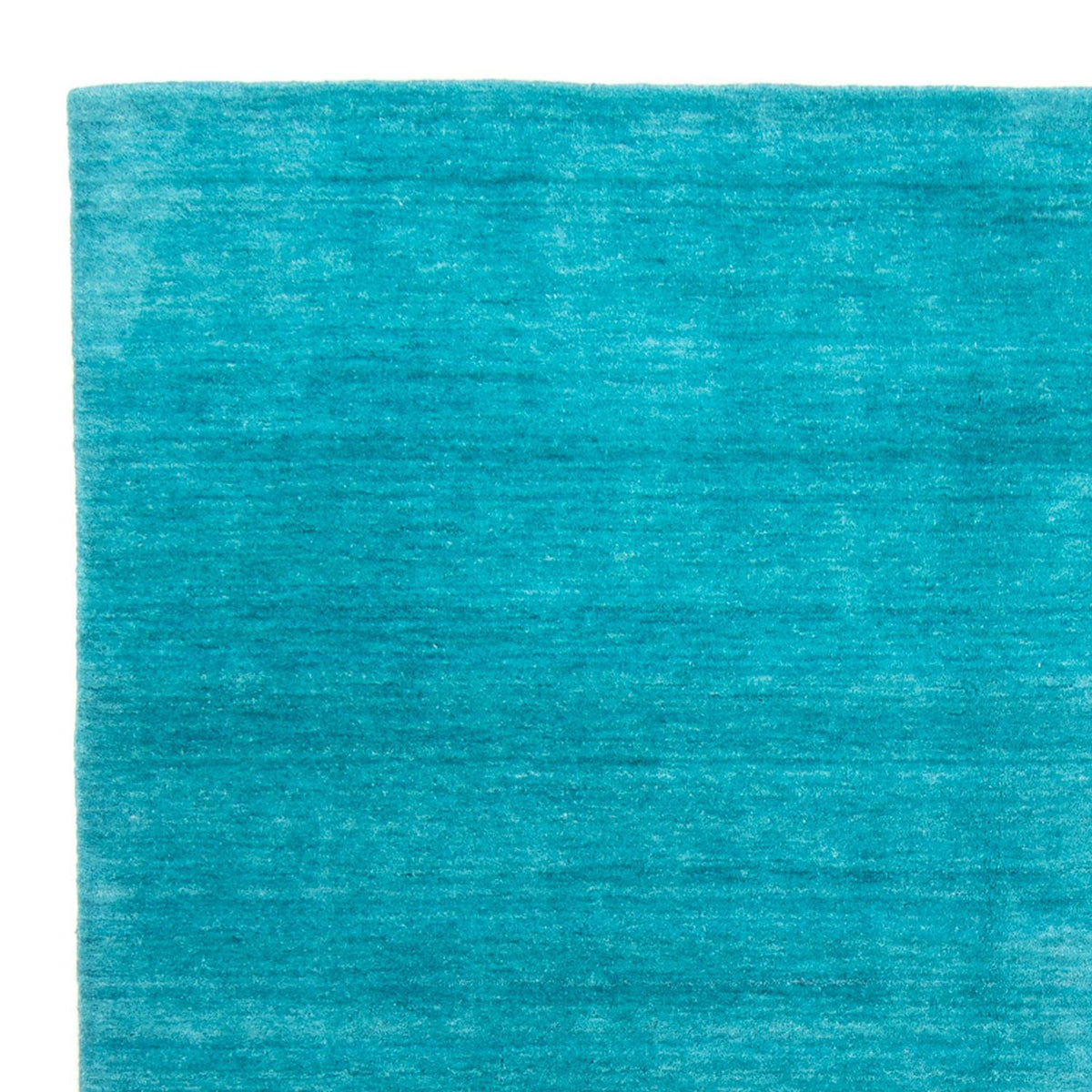 Gabbeh Teppich - Softy quadratisch - 200 x 200 cm - türkis