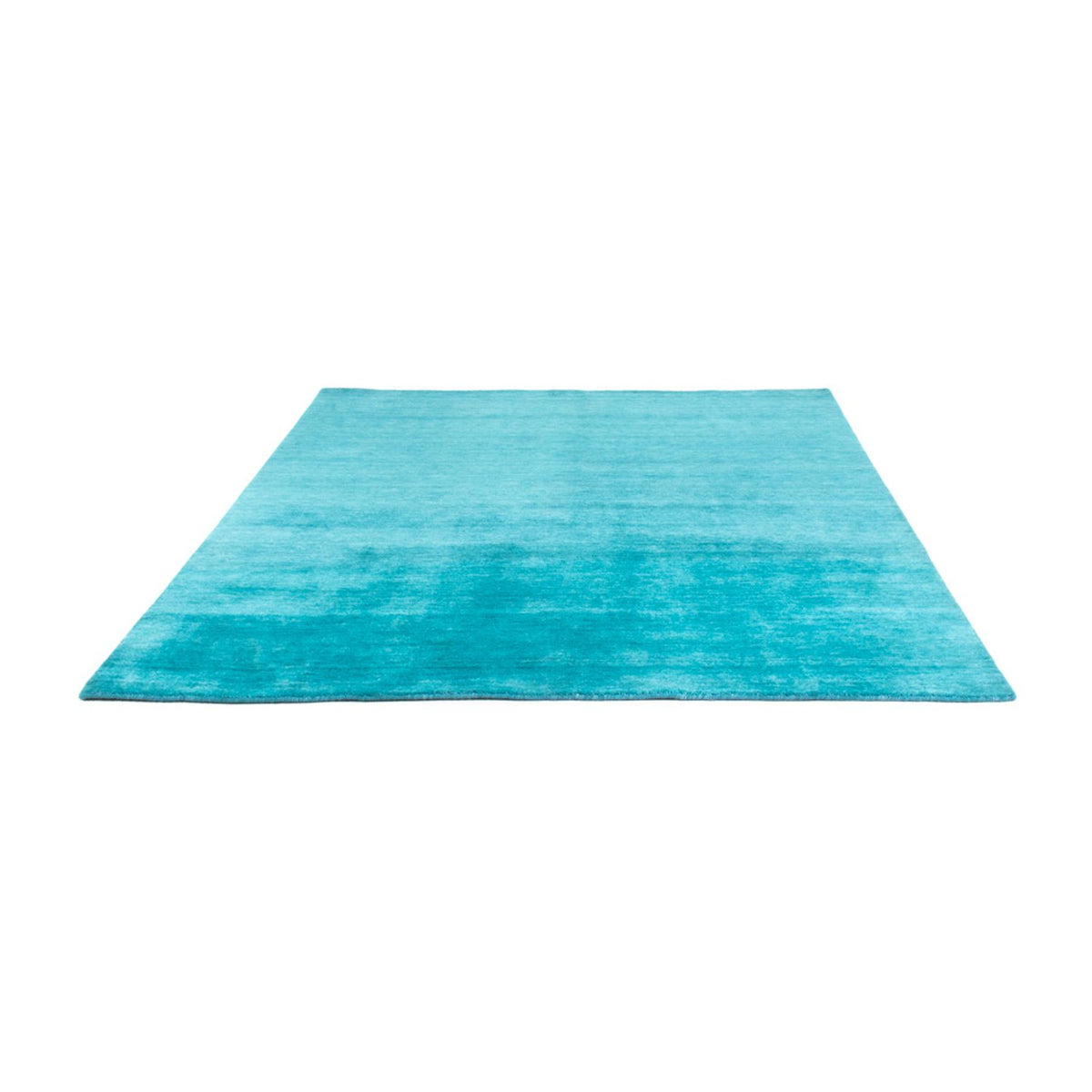 Gabbeh Teppich - Softy quadratisch - 200 x 200 cm - türkis