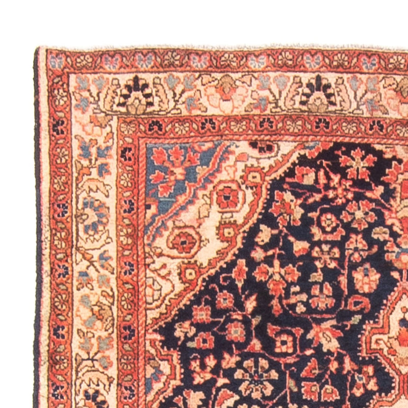 Perserteppich - Nomadic - 146 x 103 cm - dunkelblau