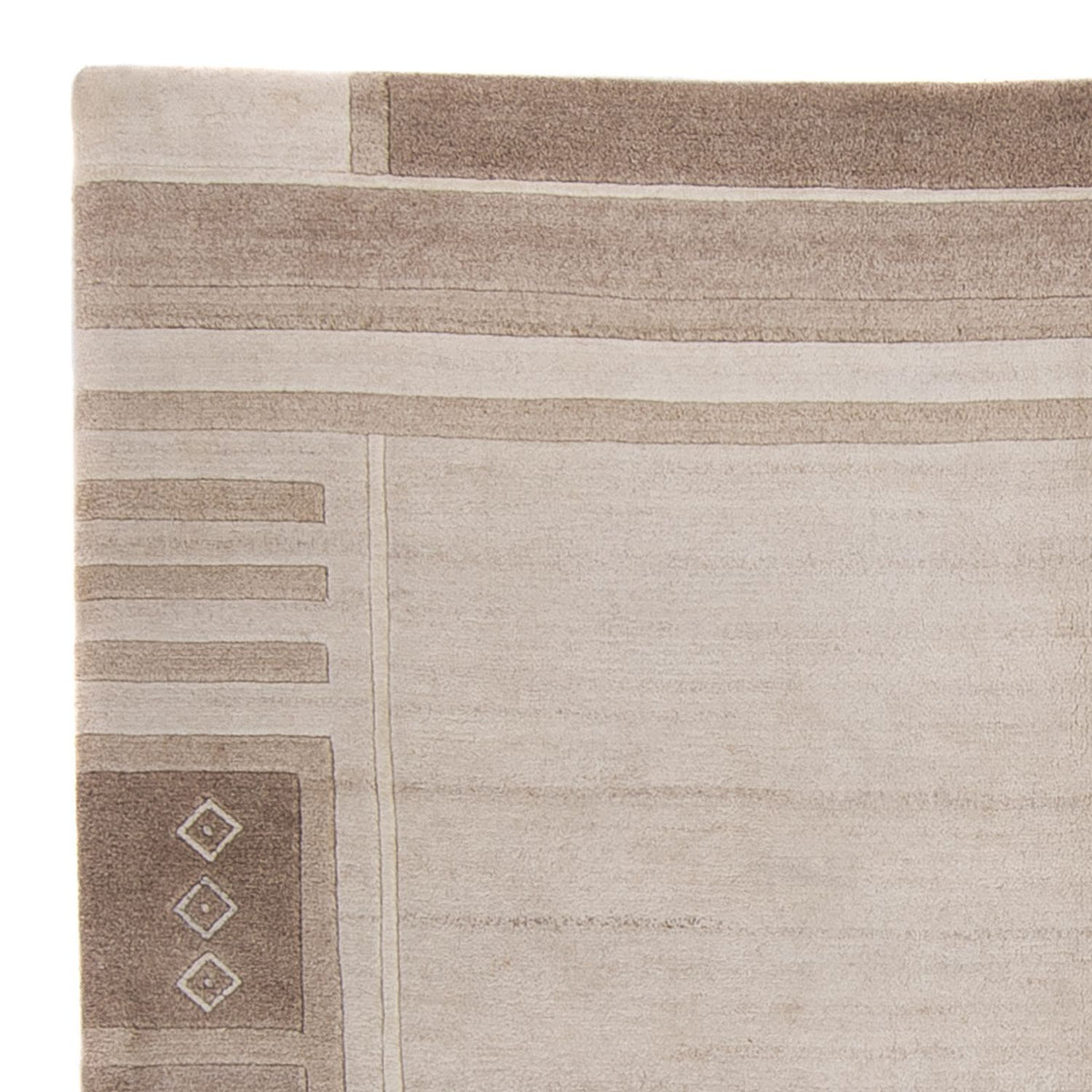 Nepal Teppich - 233 x 171 cm - natur