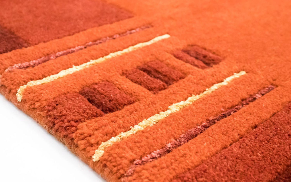 Nepal Teppich 239 x 173 cm Wohnzimmer Teppich