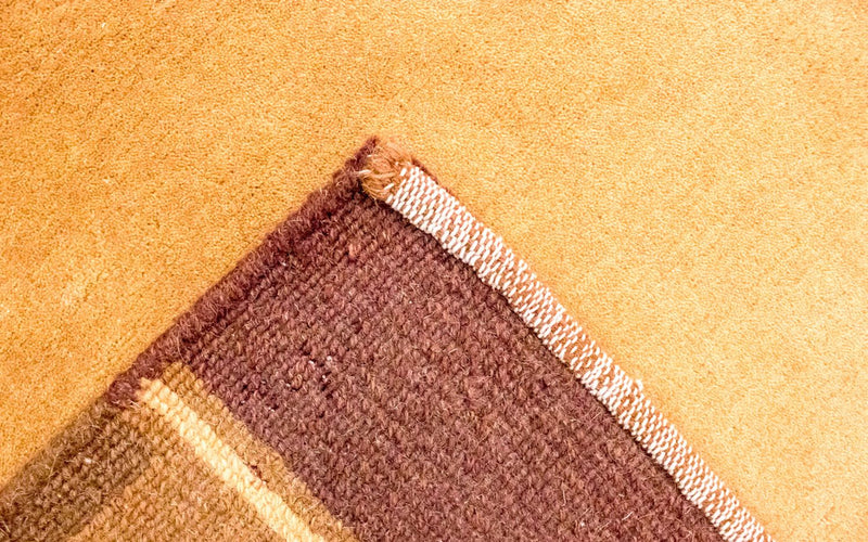 Nepal Teppich 201 x 146 cm - orange