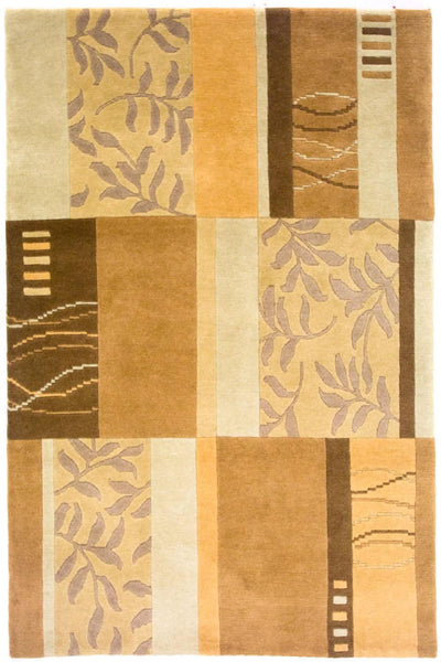 Nepal Teppich 129x187cm - Wollteppich