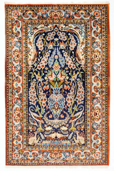 Isfahan Teppich 106x160cm - Perserteppich